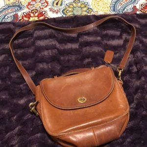 Coach cross body satchel